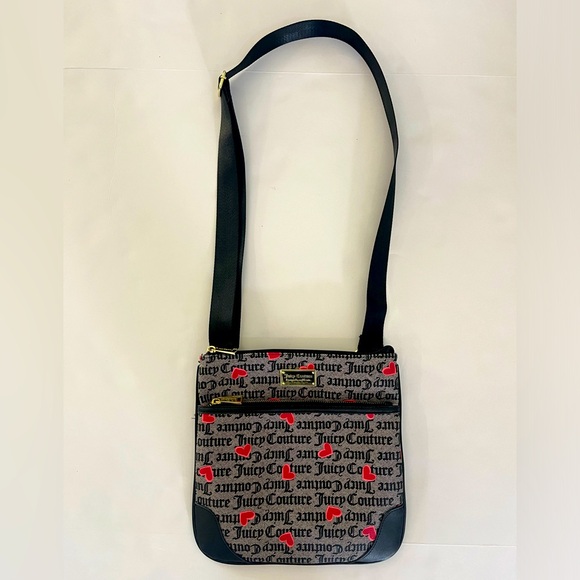 ❤️HEART PURSE BUY! ❤️. $14!!!! Heart Print Juicy Couture Satchel - Picture 1 of 10
